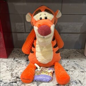 Scentsy Tigger Plush Toy - Orange and Cream